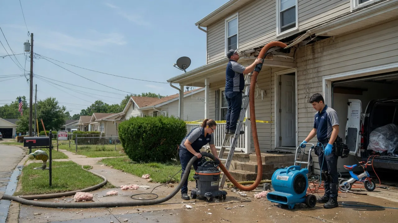 Water Damage Restoration in West Lafayette, OH near me